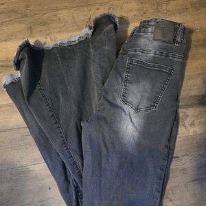 Gray Or Washed Black Flares